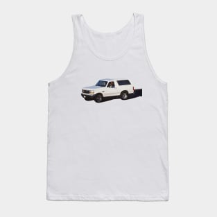 OJ - White Ford Bronco Tank Top